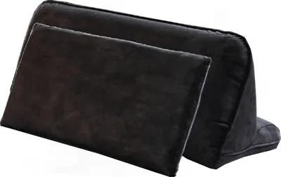 Produktbild von KAWOLA Rückenkissen WIOLO velvet anthrazit