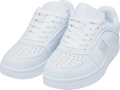 Produktbild von Retro Low Sneaker in Weiß mit veganem Obermaterial Größe: EUR 45