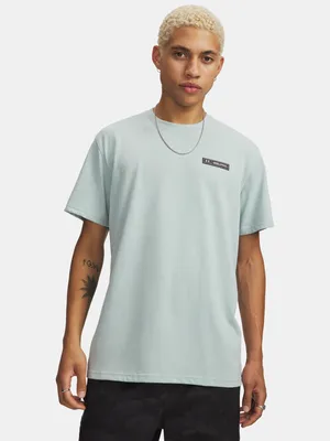 Immagine prodotto di Under Armour UA HW ARMOUR LABEL SS-BLU Maglietta da uomo taglia M
