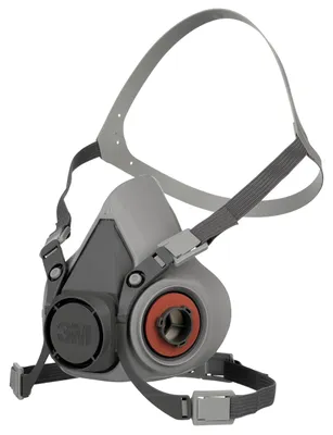 Produktbild von 3M XA007702658 6200M Mehrweg-Halbmaske, Größe M, Grau