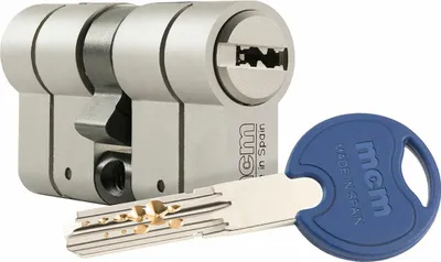 Produktbild von Sicherheitszylinder MCM SCX+DEN 30-40 Antibumping Doppelte Kupplung Stahl