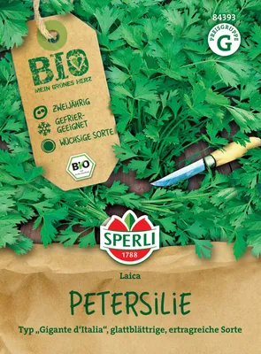 Produktbild von SPERLI  Petersiliensamen Laica glatt Petroselinum crispum 250 Pflanzen