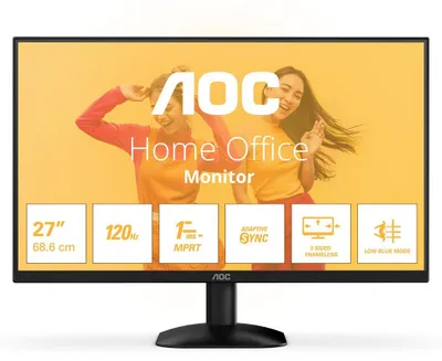 Productafbeelding van AOC 27B35HM, 68,6 cm (27 inch), 27B35HM, 16:09, HDMI+D-Sub, VA-paneel (zwart)