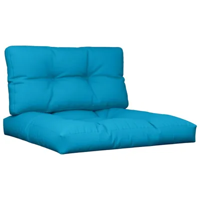 Immagine prodotto di Cuscini per Pallet 2 pz Azzurro in Tessuto