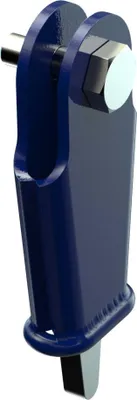 Produktbild von Seilzubehör mit Bolzenanschluss für Forstseilwinden, geeignet für Seile von 8-10 mm