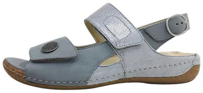 Immagine prodotto di Scarpe da donna Waldläufer modello Heliett, sandali, comodi, blu, per il tempo libero