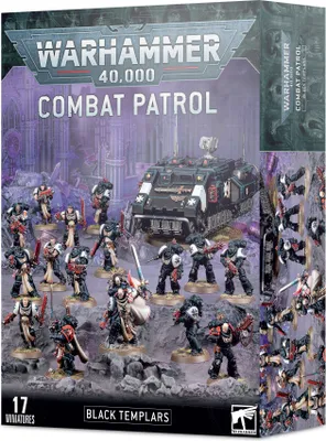 Produktbild von Warhammer 40.000 Black Templars Combat Patrol