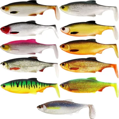 Produktbild von Westin Ricky the Roach Shadtail 7cm 6g - 2 Gummifische, Farbe:Headlight