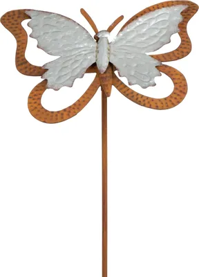 Immagine prodotto di Moritz campana a vento da giardino decorazione farfalla 30 x 38 x 133 cm decorazione da giardino figura animale da esterno