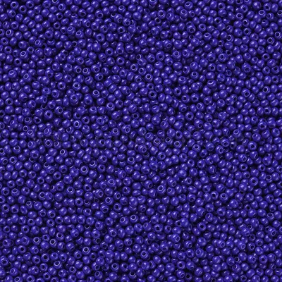 50g Rocailles Glasperlen ca. 2,3x1,5mm 1mm Bohrung Perlen Schmuck tintenblau
