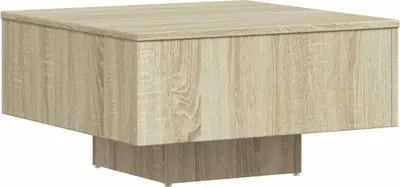 Produktbild von vidaXL Couchtisch Sonoma-Eiche 60x60x31,5 cm Holzwerkstoff