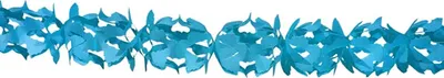 Produktbild von Folat 07906, Girlande, Papier, Blau, Einfarbig, Geburtstag, 6000 mm