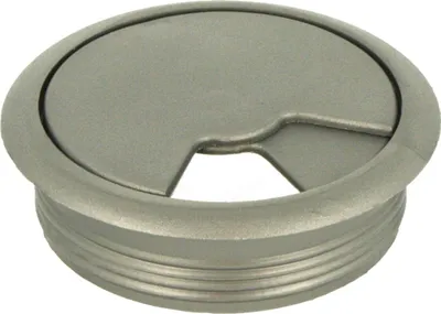 Produktbild von Kabelkanal Kabeldurchlass Kunstoff ø60mm Kabeldurchführung Kabelöffnung alu