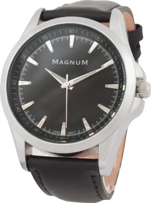 Produktbild von Quarz-Armbanduhr mit Lederarmband