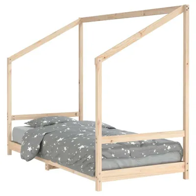 Produktbild von vidaXL Kinderbett 90x200 cm Massivholz Kiefer