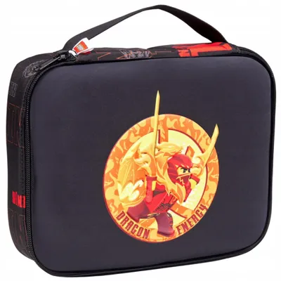Obrázek produktu pro Svačinová taška "Ninjago Dragon Energy", černá, LEGO 20284-2502
