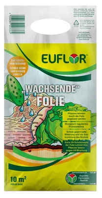 Produktbild von Euflor 'wachsende' Folie 10 m² 7,15 m x 1,4 m UV-stabil