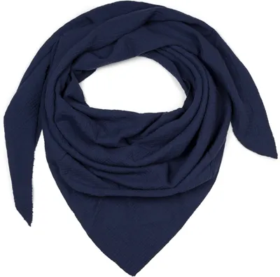 Produktbild von styleBREAKER Damen Musselin Dreieckstuch aus 100% Baumwolle | Weiches und leichtes Halstuch für Damen Unifarben | Stylisches Tuch für jede Jahreszeit -  Italy, 196 x 84 cm