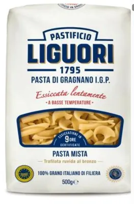 Produktbild von Pasta Liguori Pasta Mista IGP | Italienische Hartweizenpasta | 500 g