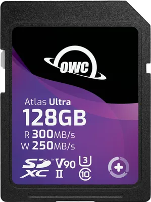 Produktbild von OWC Atlas Ultra 128 GB SDXC UHS-II (OWCSDV90U0128)
