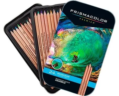 Produktbild von Prismacolor Premier Aquarellstifte Professionell 24 Farben