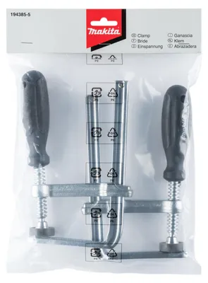 Immagine prodotto di Makita Morsetti a vite per binario di guida - 2 pz., 1 Paio ( 194385-5 )