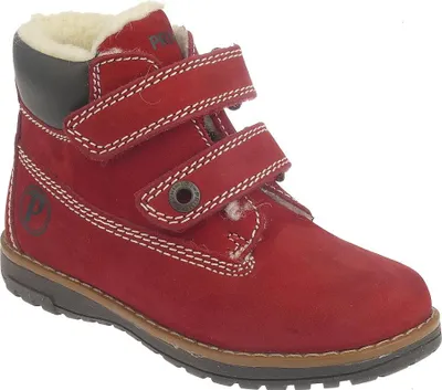 Produktbild von Primigi Leder Stiefel dick gefüttert rot EUR 32