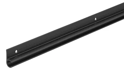 Obrázek produktu pro Hliníková lišta markýzy černá 90 100 x 2,7 x Ø9 mm