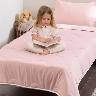 Produktbild von Bettbezug ohne Bettdecke - Kinderbett 120 x 150 cm - Rosa