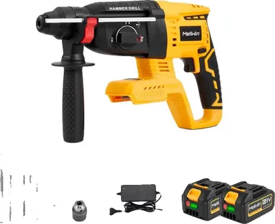 Produktbild von Elektrischer Schlagbohrer, bürstenloser Motor, 4 Arbeitsmodi, 2XBattery Set-B