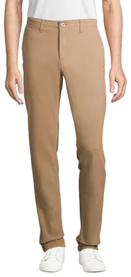 Image de SOLS - Pantalon chino "Jules" pour hommes, modèle LT5615 (30L), couleur marron (châtaigne)