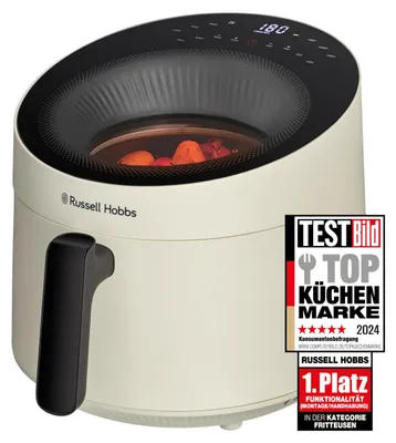 Produktbild von Russell Hobbs Heißluftfritteuse 5L [10 Programme|mit Sichtfenster] AirFryer (Fri