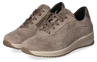 Zdjęcie produktu dla Beliana, damskie niskie sneakersy, kolor: szary, materiał: zamsz, rozmiar: 39