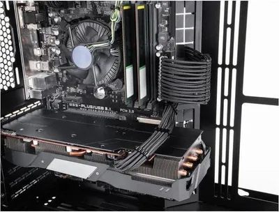 Zdjęcie produktu dla DeLOCK 84541, ATX (24-pin), ATX (24-pin), 0,3 m, Męska, Żeńska, Prosty