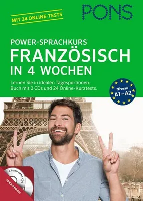Produktbild von PONS Power-Sprachkurs Französisch in 4 Wochen