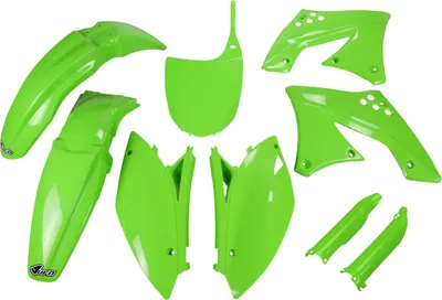 Image de UFO PLAST Kit d'habillage Pour modèles Kawasaki A vert