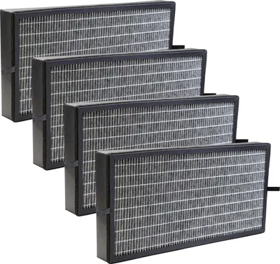 Produktbild von vhbw 4x H11 Filter Ersatz für Kärcher 2.863-029.0 für Luftreiniger - Ersatz-Filter mit integriertem Aktivkohle-Filter