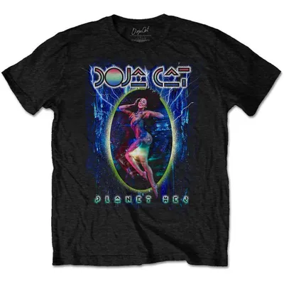 Immagine prodotto di Doja Cat | Maglietta ufficiale della band | Planet Her, X-Large, Nero