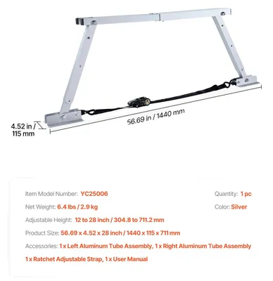Obrázek produktu pro Stabilizátor pro batoh, nastavitelná výška, kompaktní skladování, 1 ks