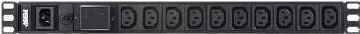 Image de ATEN Basic PDU Series PE0118SG - Unité de distribution d'alimentation (montage en rack) - CA 100-240 V - 2400 VA - entrée, entrée IEC 60320 C14 - Ports de sortie : 18 (18 x IEC 60320 C13) - 1U - 3.05 m