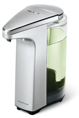 Immagine prodotto di simplehuman dispenser a sensore a batteria, nichel spazzolato (ST1023)