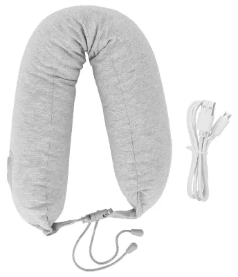 Produktbild von U-förmiges elektrisches Nackenmassagegerät, multifunktionales Nackenmassagekissen, Halswirbelmassagegerät