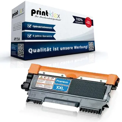Produktbild von Print-Klex Tonerkartusche kompatibel für Brother DCP-7055 DCP-7055W DCP-7057 HL-2130 R HL-2130R HL-2132 R HL-2132R HL-2135 W HL-2140 R, 4.000 Seiten TN2010 TN 2010 TN-2010