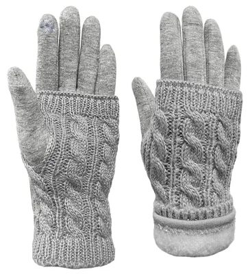 Produktbild von Handschuhe für Damen mit Touchscreen-Funktion und abnehmbarem Bündchen