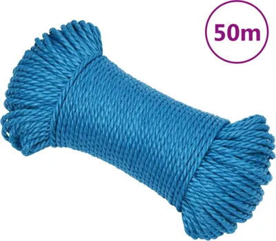 Image de Vidaxl Corde de travail 3 mm 50 m Polypropenblau