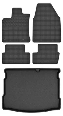 Obrázok produktu pre Gumové autokoberce SolidTread + vaňa kufra pre: Nissan Qashqai I J10 2007-2013 SUV 5 ks