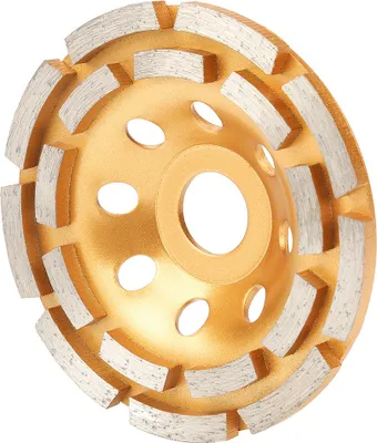 Zdjęcie produktu dla Dwurzędowa tarcza diamentowa o średnicy 115/125/180 mm do cięcia cegieł i betonu, przeznaczona do szlifierek kątowych (115 mm)