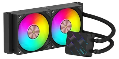 Imagen del producto de ABYSM Oceanic Tide 240 ARGB, disipador de calor líquido todo en uno, 12 cm, color