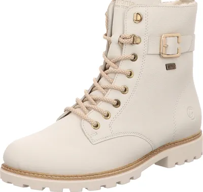 Produktbild von Remonte Schnür-,Zug-u.Schnallenstiefel in weiss/weiss kombi, Gr. 43