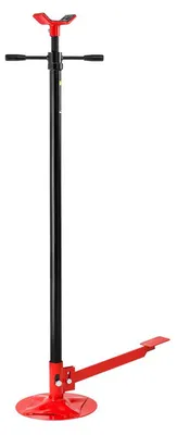 Immagine prodotto di Cavalletto sollevatore telescopico con pedale per auto, supporto assale alto, 750 kg,134-193 cm